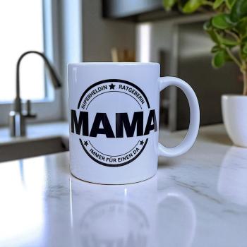 Mama - Keramiktasse - Tasse personalisiert - Namenstasse - Muttertag - Kaffeetasse - Kaffeebecher - Teetasse - Artikel-Nr. 1100078